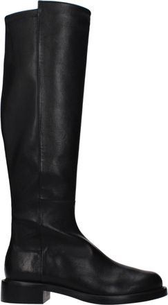 Stuart Weitzman Black Leather Over The Womens Knee