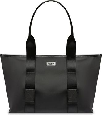 Lancel Tote Bags, female, Black, Size: ONE SIZE Mistral Pliable Cabas