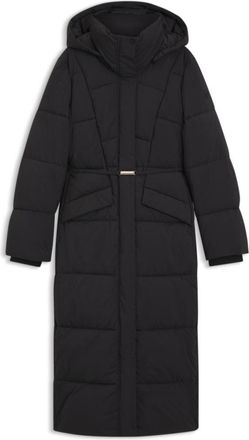 BOSS Padded jacket with metal belt detail