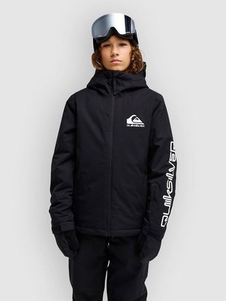 Quiksilver Mission Solid Kids Chaqueta negro