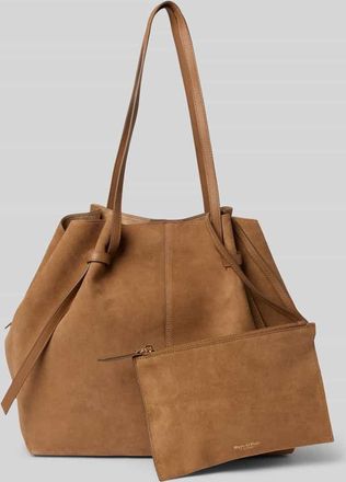 Marc O'Polo Shopper aus echtem Kalbsleder in Camel, Gr&ouml;&szlig;e 1