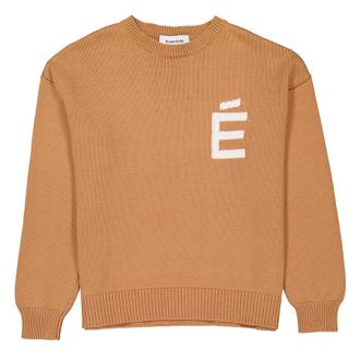 &Eacute;tudes Studio Mens Cotton Roundneck Knitted Sweater, Brand Size 3 (Large)