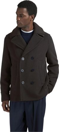 Paul & Shark Jassen, Heren, Bruin, S, Bruine Winterjassen voor Mannen