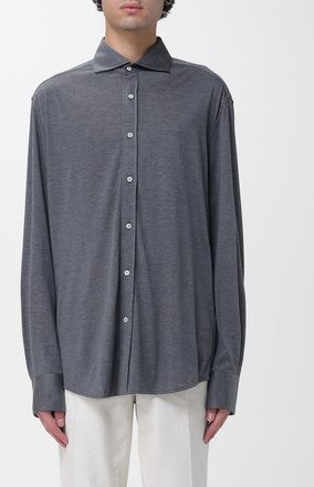 Brunello Cucinelli Shirt BRUNELLO CUCINELLI Men color Grey