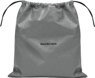 Balenciaga Backpacks, male, Gray, Size: ONE SIZE Shopper Dust Bag Pouch