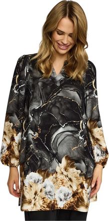 2-Biz Dames, Blouses & Shirts, Veelkleurig, Maat: XL