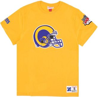 Mitchell & Ness Losram Gouden T-shirt - Heren - T-shirts - Geel - S - Katoen - Tops