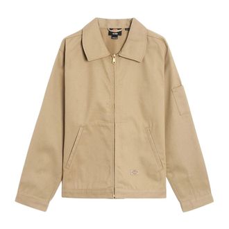 Dickies Lined Eisenhower Jacket - Heren - Zomerjassen - Beige - XL - Katoen - Jassen