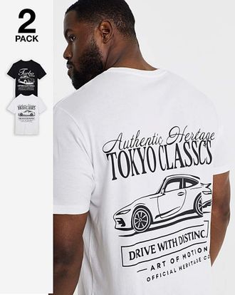 Jack & Jones Jack & Jones Motion T-Shirt 2 Pack