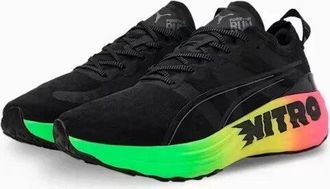 Puma ForeverRun Nitro 380005-01 Sneaker Mens US Black Running Shoes DWA1935
