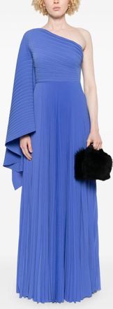 Solace London Womens Maci Maxi Dress - Medium Blue - Size EU 36 (Womens)