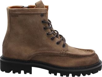 HUGO BOSS Stivaletto stringato Westelo - - Shoes - Uomo - Beige - 43 EU