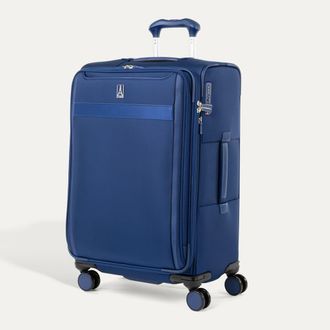 Travelpro Versapack + Lightweight Softside Expandable 25 Medium Check In Spinner Luggage in Estate Blue at Nordstrom