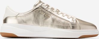 Cole Haan Womens GrandPr&oslash; Tennis 2.0 Sneakers - Gold Size 6.5