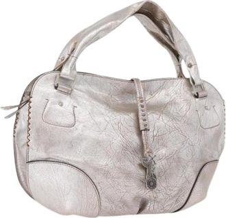 Celine Pre-owned Handbags, female, Gray, Size: ONE SIZE Pre-owned Vintage Hand Bag