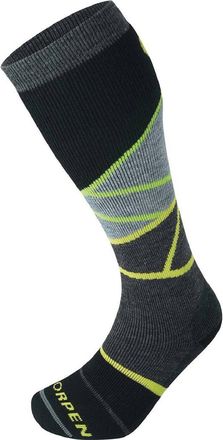 Lorpen Mens T2 Ski Mid Eco Socks Black XL