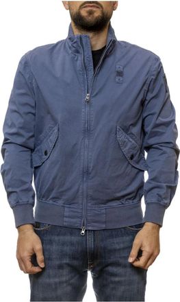 Blauer Badger Bomber - Heren - Zomerjassen - Blauw - M - Katoen - Jassen
