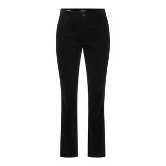 Marc Cain Silea Slim Fit Broek - Dames - Broeken - Zwart - Maat: 3XL Katoen