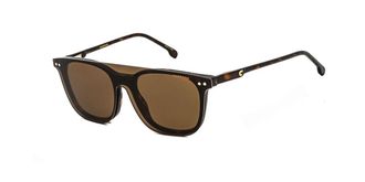 Carrera 2023T/C With Clip-On 086/70 Mens Sunglasses Tortoiseshell Size 48