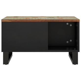 Berkfield Home Green Coffee Table 60x50x35 cm Solid Wood Reclaimed | Size: 60 x 50 x 35 cm