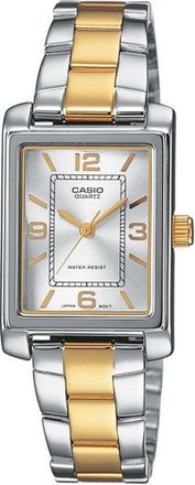 Casio Collection Womens Multicolour Watch LTP-1234PSG-7AEG Stainless Steel - One Size