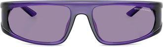 A|X Armani Exchange Occhiali da sole rettangolari - Viola