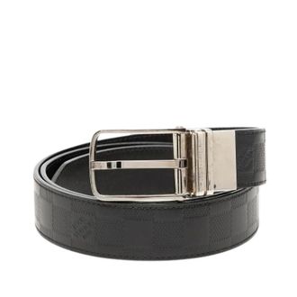 Louis Vuitton Pre-owned Belts, female, Black, Size: ONE SIZE Pre-owned Boston Belt