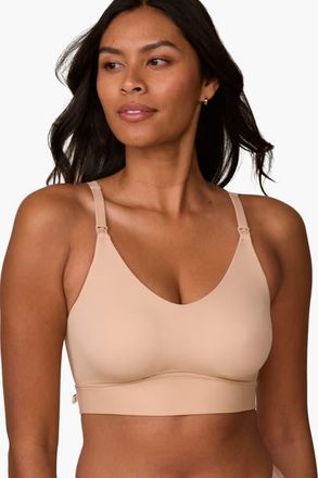 Harper Wilde Bliss Nursing Bralette in Beige at Nordstrom, Size 3X-Large