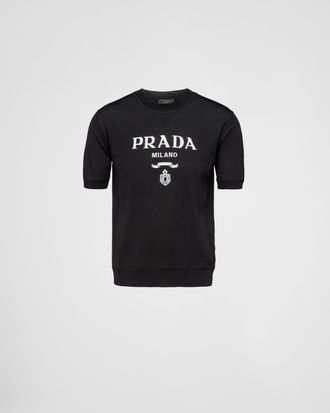 Prada Superfine wool crew-neck sweater