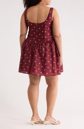 Hutch Soleil Cocktail Dress in Pomegranate at Nordstrom Rack, Size 14W
