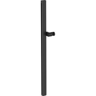 Duravit Duravit - Barra De Ducha De Dise&ntilde;o Universal De 80 Cm Para Pared En Lat&oacute;n, Sin Grifo Ni Ducha De Mano - Negro Mate Negro Mate