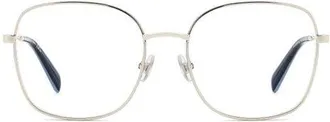 Kate Spade New York josee 53mm square reading glasses in Blue at Nordstrom