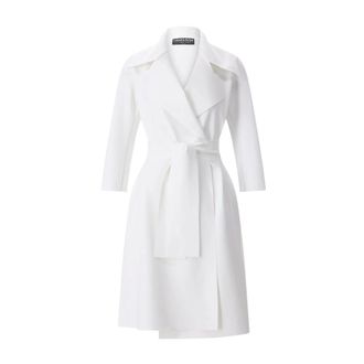 La Petite Robe Di Chiara Boni Mujer, Abrigos, Blanco, Talla: XS
