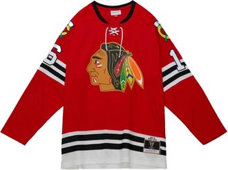 Mitchell & Ness x Chicago Hawks T-shirt 1960 Line Bobby Hull - Rosso