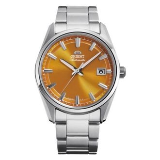Orient Classic Stretto Date Automatic Orange Dial Watch RA-AC0R08Y30B