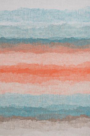 Kukoon Blue Abstract Soft Washable & Liquid Repellent Living Room Area Rug in Duck Egg Blue | Size: 80 cm x 150 cm