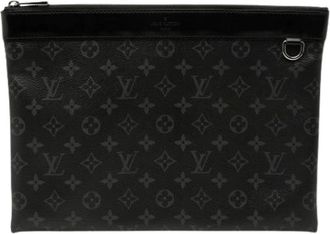 Louis Vuitton Pre-owned Clutches, female, Black, Size: ONE SIZE Pre-owned Discovery Pochette PM