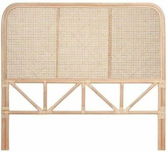 DKD Home Decor Testiera del Letto DKD Home Decor Naturale Rattan 178 x 4 x 128 cm