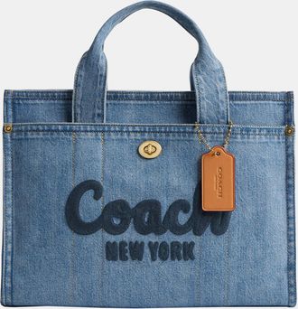 Coach Womens Cargo Tote Bag - Blue - One Size