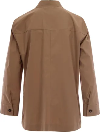Max Mara Womens Shirt Poplin Desert Cotton