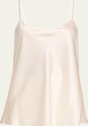 Lafayette 148 New York Bias-Cut Satin Cami