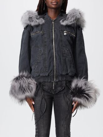 Blumarine Giubbotto Blumarine in denim di cotone