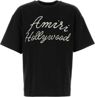 Amiri Black Crew Neck T-Shirt