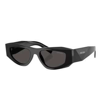 Prada Sunglasses, unisex, Black, Size: 52 MM Prb19S Sunglasses