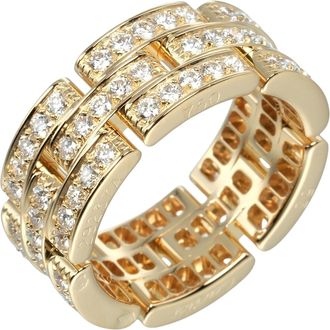 Cartier Yellow Gold Yellow Gold (18K) Band Ring (Pre-Owned)