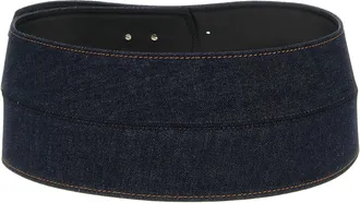 Sportmax Denim Maxi Belt - Navy