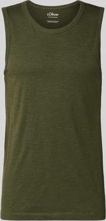 s.Oliver Red Label Regular Fit Tank Top aus reiner Baumwolle in Dunkelgruen, Gr&ouml;&szlig;e 3XL
