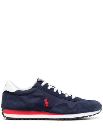 Polo Ralph Lauren Sneakers con ricamo Polo Pony - Blu