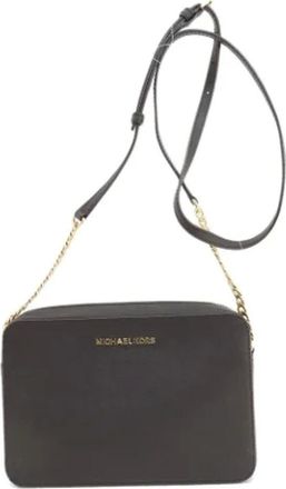 Michael Kors Pre-owned Cross Body Bags, female, Black, Size: ONE SIZE Pre-owned Plastic shoulder-bags