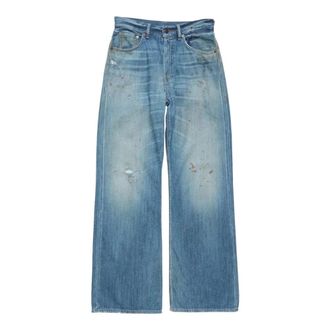 Acne Studios Wide Jeans, female, Blue, Size: W26 2021F Trafalgar